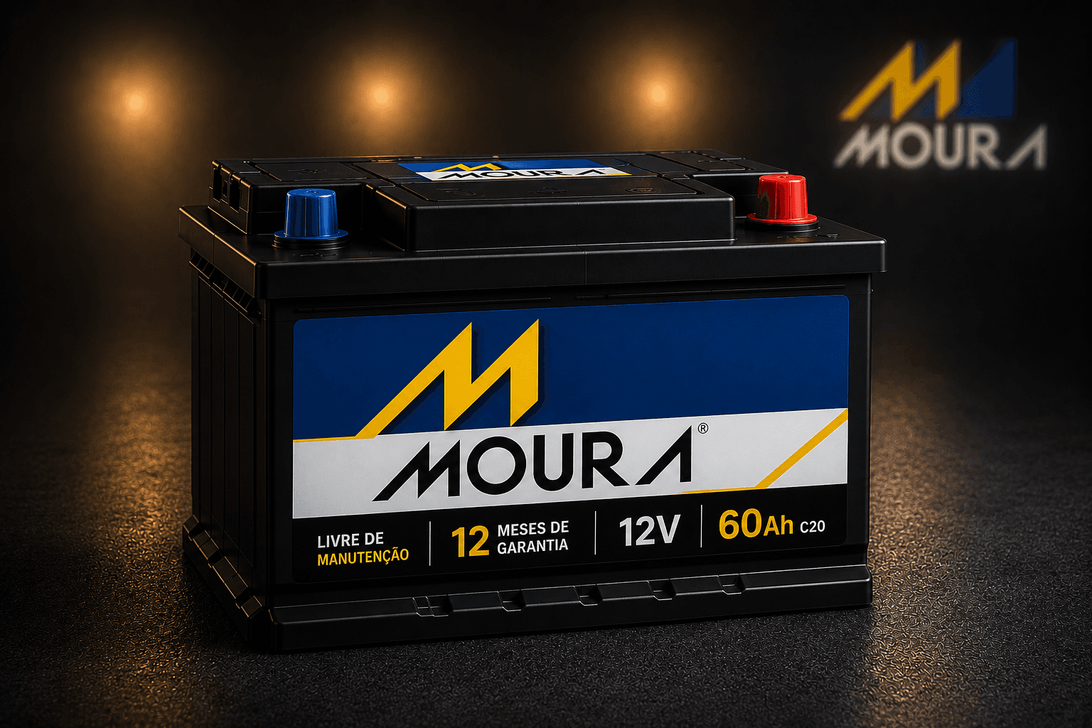 Bateria automotiva Moura